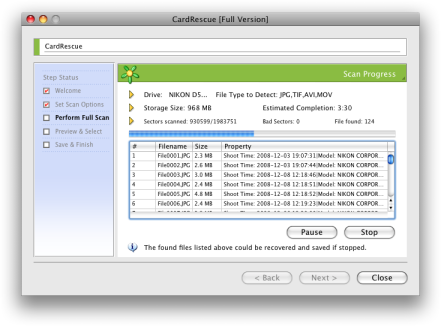 cardrescue registration key