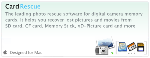 memory card photo recovery for mac