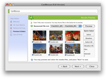memory card recovery software mac